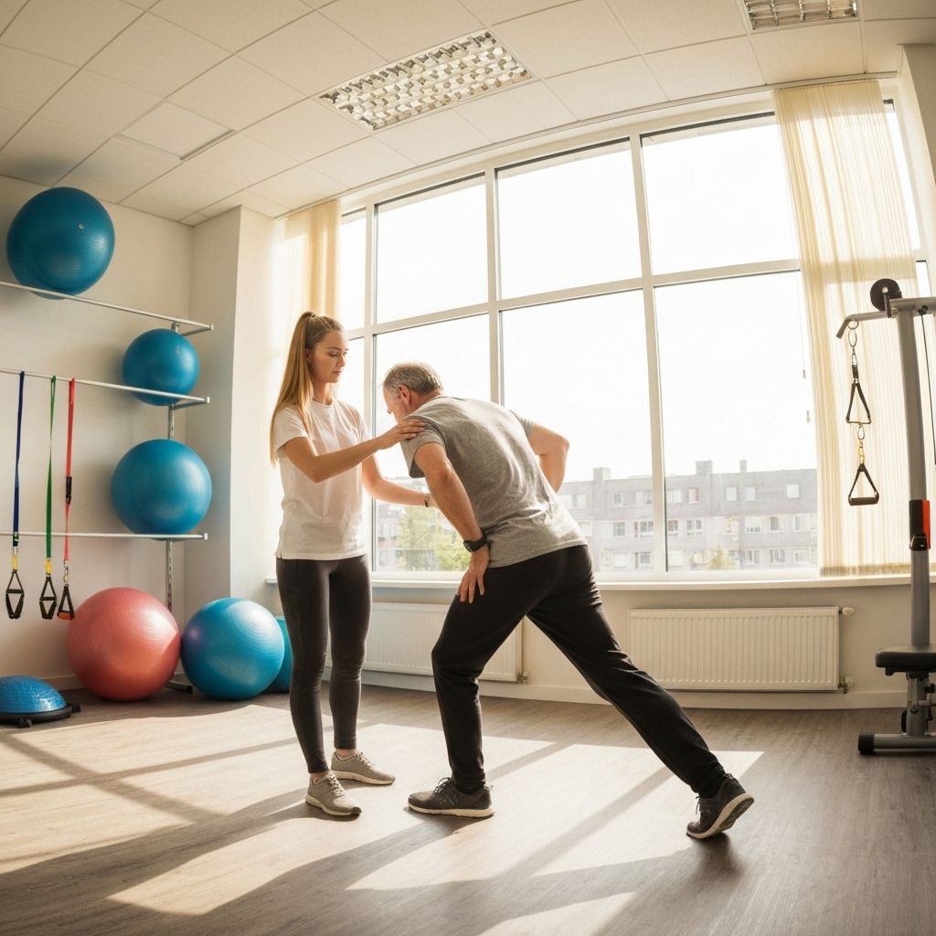 Physiotherapy treatment session